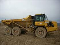 Bell B 30D eingesetzt bei Bau des Family Parks in Wincheringen am 13.04.2008