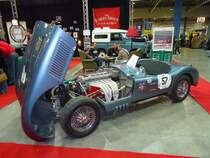 Jaguar C-Type beim Autojumble in Luxemburg, 10.03.2012