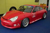 Porsche 911 GT3 auf dem Hockenheimring am 27.04.2003