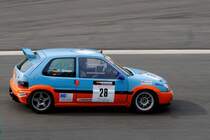 Daniel Haager auf Renault Clio RS III, Cup- und Tourenwagen Trophy beim ADAC Spa Race Festival am 20.07.2014