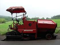 Dynapac 5000R eingesetzt bei Arbeiten an der N141 in Luxembourg (07.06.2009)