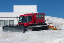Ein Käsbohrer Pistenbully 300W im Skigebiet von Arabba 19.3.14