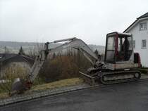 Takeuchi TB 045 am 08.03.2009 in Konz-Krettnach