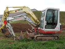 Takeuchi TB 125 in Schweich am 21.11.2010