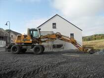 Liebherr A 308 am 25.10.2009 in Junglinster (Lux.)