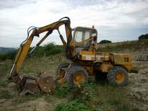 Mecalac 11 CX am 10.08.2008 im Gewerbegebiet Trier-Sirzenich