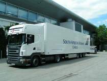 SCANIA (South African Airways Cargo) am Freigel�nde der Transport Logistic in M�nchen 070615