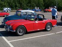 Triumph TR4 beim Konzer Old- und Youngtimertreffen, 16.07.2006