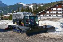Leitner LH50 Pistenraupe im Skigebiet Alta Badia, 20.3.14