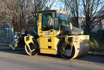 BOMAG BW 154 AP Walze bei Euskirchen - 10.12.2014