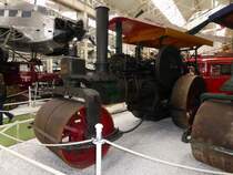 Garret Dampfstraßenwalze im Technikmuseum Speyer am 01.11.2013