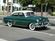Chevrolet Bel Air, Baujahr 1953. Aufgenommen am 20. August 2010 in Rapperswil am Zürichsee, Schweiz