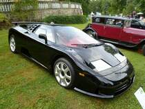 Bugatti EB 110 SS bei den Luxembourg Classic Days in Mondorf am 01.09.2013