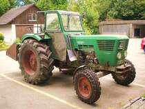 Deutz D6006 Deluxe (Bauzeit 1968 bis 1974) aufgenommen am 6. Juli 2011 in Wetzikon, Kanton Zürich, Schweiz