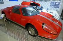 NSU Scirocco, Bauzeit 1969-72, 4-Zyl.Heckmotor, Museum Autovision Altluheim, Sept.2014