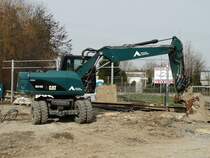 CAT Bagger am 07.03.15 in Sinsheim 