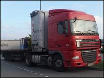 DAF XF Sattelzug an der Raststätte Fuchsberg am 22.09.2013