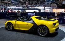 Pininfarina Sergio, auf dem Basis des Ferrari 458 Italia. Foto: Autosalon Genf 2015