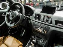 Audi Q3 Interieur. Audtosalon Genf 2015