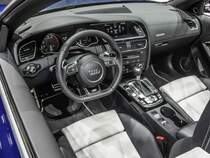 Audi A5 Cabriolet Interieur (Diese Variante wurde zwischen 2007 und 2016 gebaut). Autosalon Genf 06.03.2015