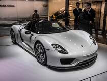 Porsche 918 Spyder. Autosalon Genf 06.03.2015