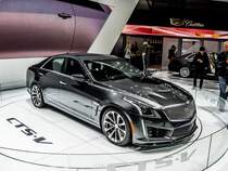 Cadillac CTS-V, Modelljahr 2015. Autosalon Genf 2015