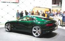 Bentley EXP 10 Speed 6 Concept (Rückansicht), ausgestellt auf dem Autosalon Genf 2015