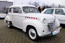 Opel Olympia, gesehen auf der Technorama in Kassel im März 2015