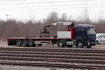 Mercedes LKW in Duisburg-Bissingheim 26.3.2015