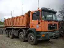 MAN 35.414 bei Junglinster (Lux.) am 21.03.2010