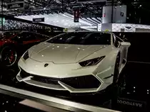 Lamborghini Huracán LP 630  DMC Affari , fotografiert auf dem 2015-er Autosalon Genf.