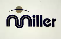 Miller, Logo an einem Wohnmobil des italienischen Herstellers, M�rz 2015