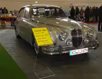 Jaguar MK II, präsentiert auf der Technorama 2015 in Kassel, März 2015