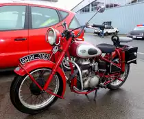 Gillet Herstal, gesehen auf der Technorama 2015 in Kassel, März 2015