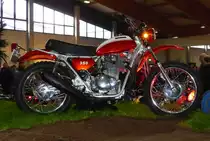 Honda 350, ausgestellt bei der Technorama in Kassel, März 2015