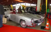 MB 190 SL Cabrio, gesehen auf der Technorama 2015 in Kassel, März 2015
