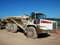 Terex TA 35  eingesetzt beim Bau der B50 in der Nähe von Zeltingen am 03.06.2010