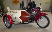 Nimbus Luksus, 18 PS, Bj. 1936, gesehen auf der Technorama 2015 in Kassel, März 2015