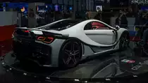 GTA Spano (Rückansicht), fotografiert auf dem Autosalon Genf, März 2015.