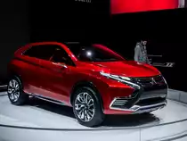 Mitsubishi SUV Concept (vermutlicher Nachvolger des ASX), gesehen auf dem Autosalon Genf, März 2015.