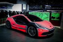 EDAG light Cocoon Concept auf dem Autosalon Genf 2015.