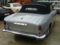 Heckansicht eines BMW 502 Cabriolet von Autenrieth. Classic Remise Düsseldorf am 03.04.2015.