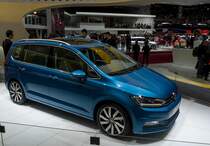 VW Touran (Modellajhr 2015). Foto: Autosalon Genf 2015.