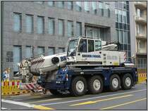 Am 07.06.2008 war dieser Demag-Autokran der Firma Breuer & Wasel auf den Stra�en von D�sseldorf unterwegs.