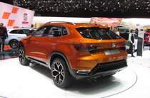 Seat 20V20 SUV Rückansicht. Aufnahme: Autosalon Genf 2015