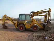 Kramer Allrad 616S auf einer Baustelle im Industriepark Trier-Föhren, 05.02.2012