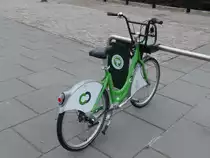 citybike Liverpool: Nabenschaltung, verstellbarer Sattel, Beleuchtung - alles in allem machen die Räder einen robusten, aber einfachen Eindruck. 11.3.2015