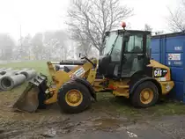 Caterpillar 907H bei Graulinster (Lux.) am 30.10.2011