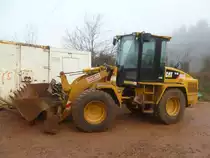 Caterpillar 914G eingesetzt bei Arbeiten an der Umgehung von Merzig-Besseringen, 15.12.2013