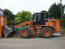 Caterpillar 924H am 06.07.2008 in der Nähe von Pontpierre (Lux.)